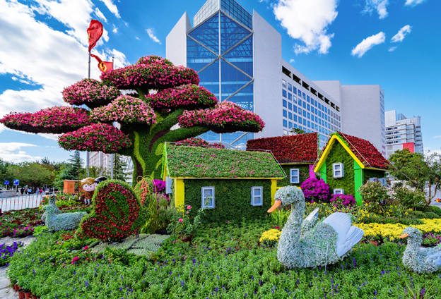 你揭秘广场花坛的故事不朽情缘正规网站带(图1) 你揭秘广场花坛的故事不朽情缘正规网站带(图1)